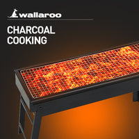 Portable Charcoal BBQ Grill Barbecue Kings Warehouse 