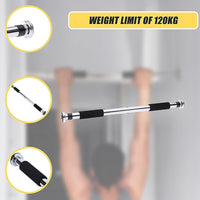 Portable Doorway Chin Up Bar – Pull Up & Upper Body Training Home Gym Sports & Fitness Kings Warehouse 