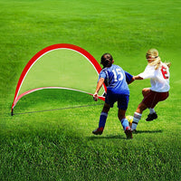 Portable Kids Soccer Goal Set with Cones Gift & Novelty Kings Warehouse 