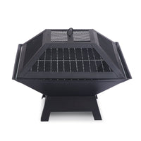 Portable Outdoor Fire Pit for BBQ, Grilling, Cooking, Camping Kings Warehouse 