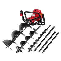 Post Hole Diggers 92CC Petrol Digger Extension Auger Bits Tools Kings Warehouse 