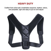 Posture Corrector Clavicle Support Back Straightener Shoulder Brace Strap Health & Beauty Kings Warehouse 