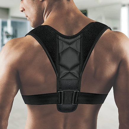 Posture Corrector Clavicle Support Back Straightener Shoulder Brace Strap Health & Beauty Kings Warehouse 