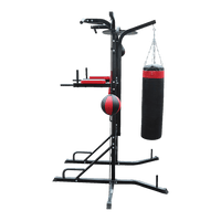 Power Boxing Station Stand Gym Speed Ball Punching Bag Sports & Fitness Kings Warehouse 