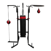 Power Boxing Station Stand Gym Speed Ball Punching Bag Sports & Fitness Kings Warehouse 