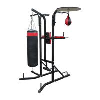 Power Boxing Station Stand Gym Speed Ball Punching Bag Sports & Fitness Kings Warehouse 