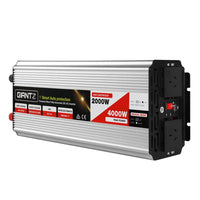 Power Inverter 2000W or 4000W Pure Sine Wave 12V-240V Camping Boat Caravan End of Year Clearance Sale Kings Warehouse 