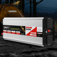Power Inverter 2000W or 4000W Pure Sine Wave 12V-240V Camping Boat Caravan End of Year Clearance Sale Kings Warehouse 