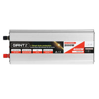 Power Inverter 2000W or 4000W Pure Sine Wave 12V-240V Camping Boat Caravan End of Year Clearance Sale Kings Warehouse 