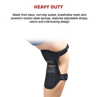 Power Knee Stabiliser Pad Lift Joint Support Powerful Rebound Spring Force Health & Beauty Kings Warehouse 