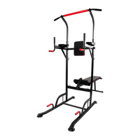 Power Tower Pull Up Weight Bench Dip Multi Station Chin Up Home Gym Equipment Sports & Fitness Kings Warehouse 