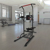 Power Tower Pull Up Weight Bench Dip Multi Station Chin Up Home Gym Equipment Sports & Fitness Kings Warehouse 