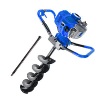 POWERBLADE Post Hole Digger 62CC Posthole Earth Auger Fence Borer Petrol Drill Kings Warehouse 