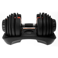 Powertrain 1x 24kg Adjustable Dumbbell Kings Warehouse 