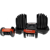 Powertrain 1x 24kg Adjustable Dumbbell Kings Warehouse 