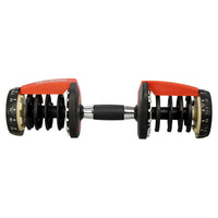 Powertrain 1x 24kg Adjustable Dumbbell Kings Warehouse 