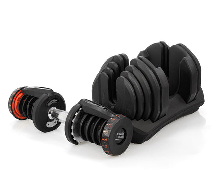 Powertrain 1x 40kg Adjustable Dumbbell Sports & Fitness Kings Warehouse 