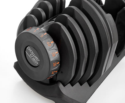 Powertrain 1x 40kg Adjustable Dumbbell Sports & Fitness Kings Warehouse 