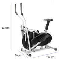 Powertrain 2-in-1 Elliptical Cross Trainer and Exercise Bike Kings Warehouse 