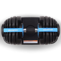 Powertrain 24KG Adjustable Home Gym Dumbbell - Blue Sports & Fitness Kings Warehouse 