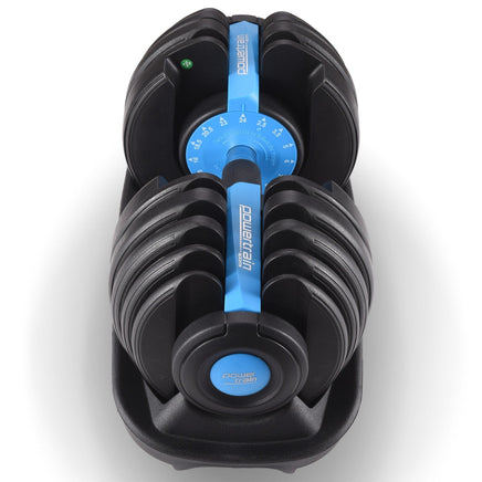 Powertrain 24KG Adjustable Home Gym Dumbbell - Blue Sports & Fitness Kings Warehouse 