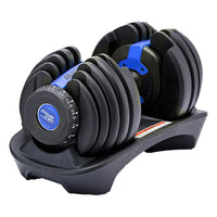 Powertrain 24KG Adjustable Home Gym Dumbbell - Blue Sports & Fitness Kings Warehouse 