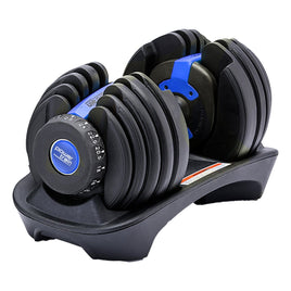 Powertrain 24KG Adjustable Home Gym Dumbbell - Blue Sports & Fitness Kings Warehouse 