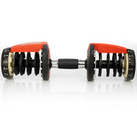 Powertrain 2x 24kg Adjustable Dumbbells with Stand Sports & Fitness Kings Warehouse 