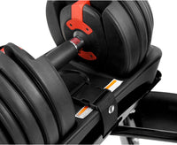 Powertrain 2x 24kg Adjustable Dumbbells with Stand Sports & Fitness Kings Warehouse 