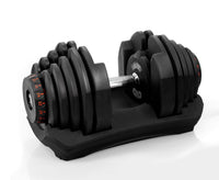 Powertrain 2x 40kg Powertrain Adjustable Dumbbells with Stand Kings Warehouse 