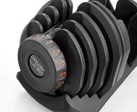 Powertrain 2x 40kg Powertrain Adjustable Dumbbells with Stand Sports & Fitness Kings Warehouse 