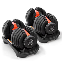 Powertrain 48k Adjustable Dumbbell Home Gym Set Sports & Fitness Kings Warehouse 