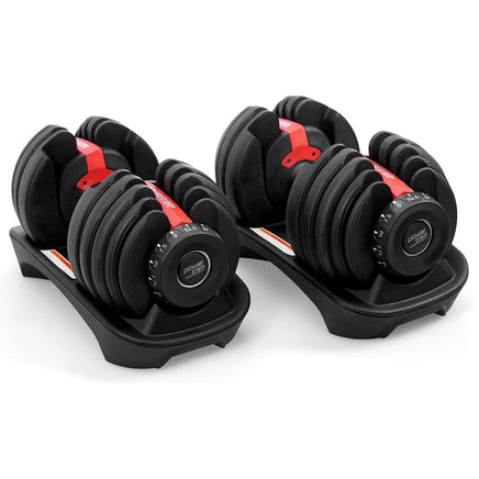 Powertrain 48k Adjustable Dumbbell Home Gym Set Sports & Fitness Kings Warehouse 
