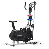 Powertrain 5-in-1 Elliptical Cross Trainer Bike with Dumbbell Sets