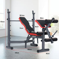 Powertrain Adjustable Weight Bench Home Gym Bench Press - 302 Kings Warehouse 