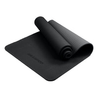 Powertrain Eco-friendly Dual Layer 6mm Yoga Mat | Midnight | Non-slip Surface And Carry Strap For Ultimate Comfort And Portability Kings Warehouse 