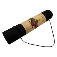 Powertrain Eco-friendly Dual Layer 6mm Yoga Mat | Midnight | Non-slip Surface And Carry Strap For Ultimate Comfort And Portability Kings Warehouse 