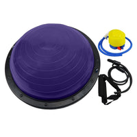 Powertrain Fitness Yoga Ball Home Gym Workout Balance Trainer Purple Kings Warehouse 