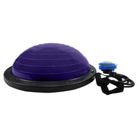 Powertrain Fitness Yoga Ball Home Gym Workout Balance Trainer Purple Kings Warehouse 