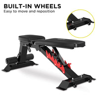 Powertrain Home Gym Adjustable Dumbbell Bench Kings Warehouse 