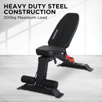 Powertrain Home Gym Adjustable Dumbbell Bench Kings Warehouse 