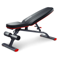 Powertrain Home Gym Bench Adjustable Flat Incline Decline FID 250KG Load Kings Warehouse 