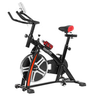 Powertrain Home Gym Flywheel Exercise Spin Bike - Black Kings Warehouse 