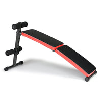 Powertrain Inclined Sit up bench with Resistance bands Kings Warehouse 