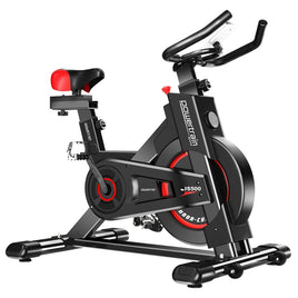 Powertrain IS-500 Heavy-Duty Exercise Spin Bike Electroplated - Black Kings Warehouse 