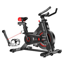 Powertrain IS-500 Heavy-Duty Exercise Spin Bike Electroplated - Black Kings Warehouse 