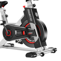 Powertrain IS-500 Heavy-Duty Exercise Spin Bike Electroplated - Silver Kings Warehouse 