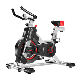 Powertrain IS-500 Heavy-Duty Exercise Spin Bike Electroplated - Silver Kings Warehouse 