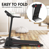 Powertrain K100 Electric Treadmill Foldable Home Gym Cardio Kings Warehouse 