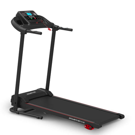 Powertrain K100 Electric Treadmill Foldable Home Gym Cardio Kings Warehouse 